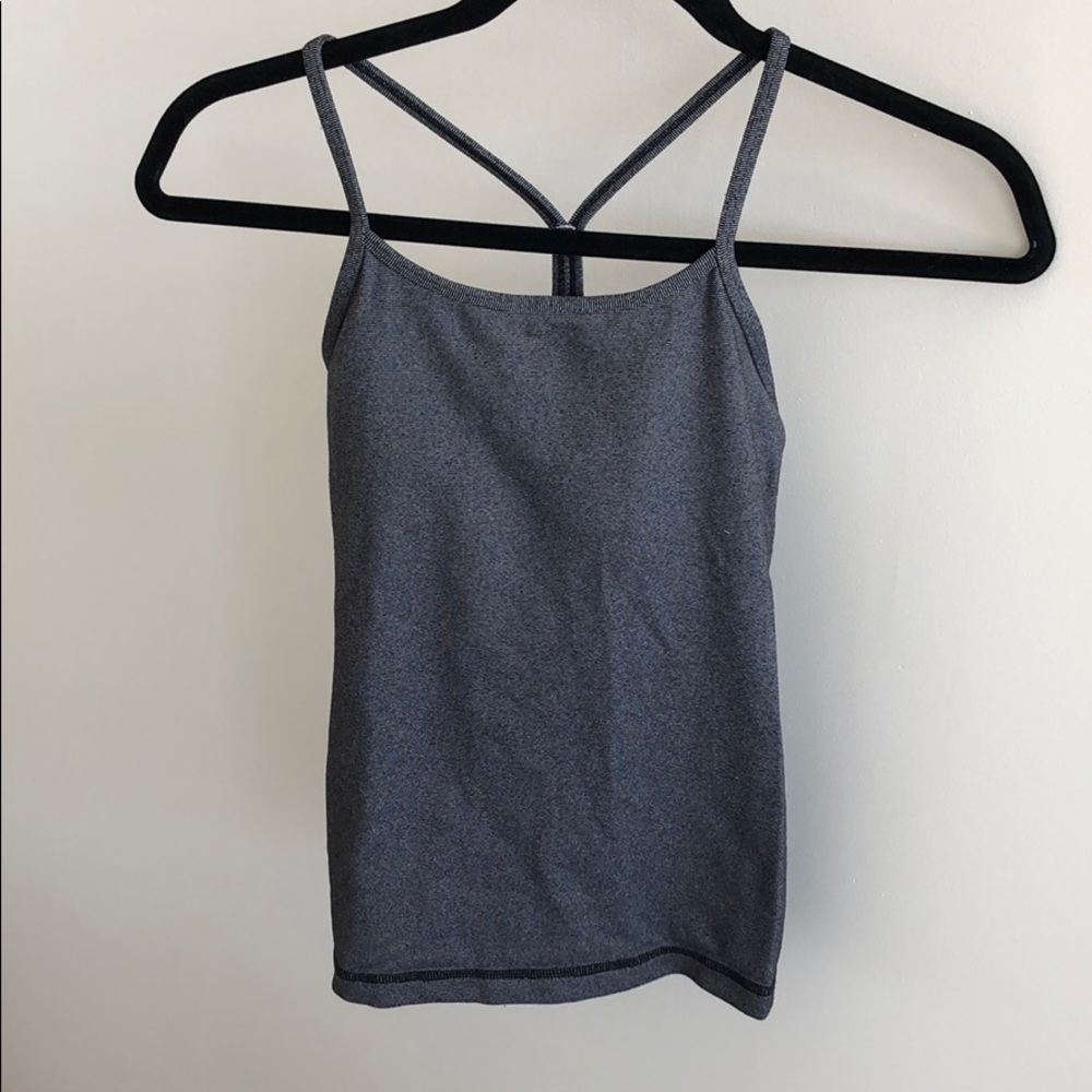 Lululemon yoga racerback power y tank sz 2